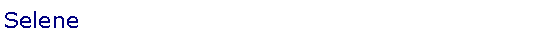 Tekstvak: Selene