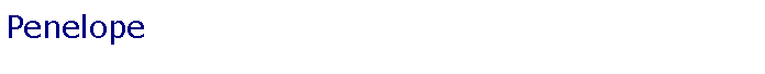 Tekstvak: Penelope
